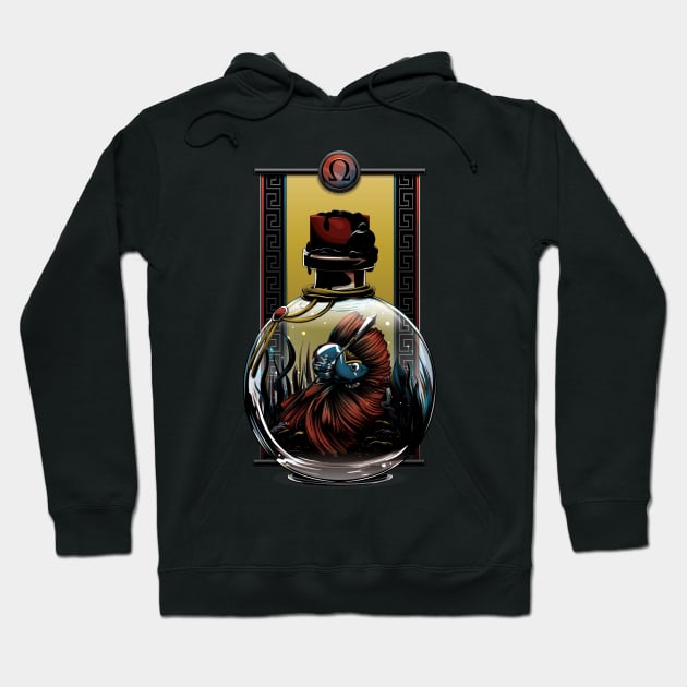 Kratos War Fish Hoodie by redappletees